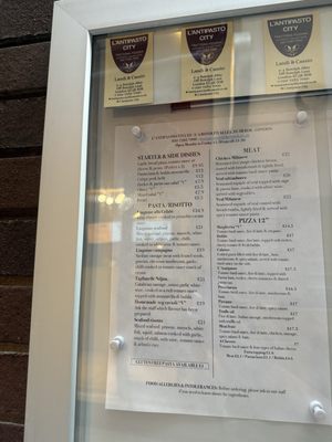 Menu photo 1 L'Antipasto City London, XGL Menu photo 1 L'Antipasto City London, XGL