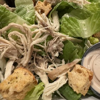 Sette Luna - Dried out, hard , rubbery chicken Caesar salad. Threw it in the garbage. Not worth $20 ! - Italian Near Me - Easton, Pennsylvania Sette Luna - Dried out, hard , rubbery chicken Caesar salad. Threw it in the garbage. Not worth $20 ! - Italian Near Me - Easton, Pennsylvania