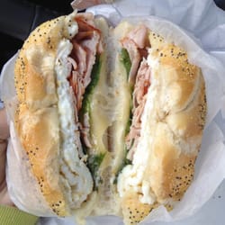Gemini Deli - Egg whites with turkey spinach Swiss cheese and mayo
