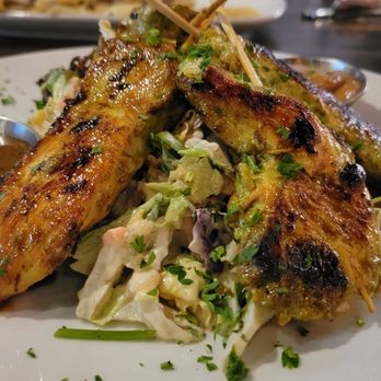 Williston Brewing Company - Chicken Satay Skewers - Steakhouses Near Me - Williston, North Dakota Williston Brewing Company - Chicken Satay Skewers - Steakhouses Near Me - Williston, North Dakota