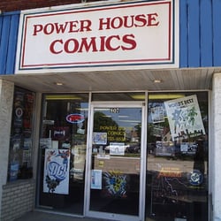Power House Comics - A Classic photo of my favorite LCS!