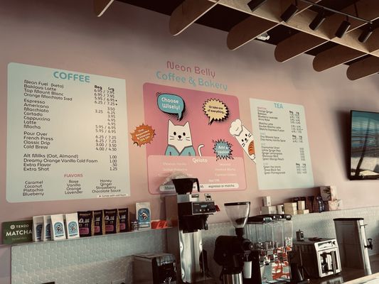 Neon Belly Coffee & Bakery by null