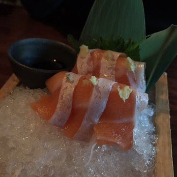 Uchi Houston - Salmon belly sashimi - Sushi Bars Near Me - Houston, Texas