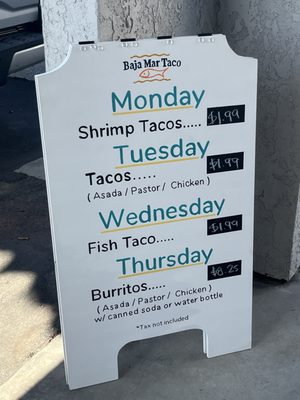 Menu photo 2 Baja Mar Taco Alhambra, CA Menu photo 2 Baja Mar Taco Alhambra, CA