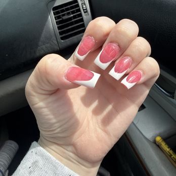 Regal Nails, Salon & Spa - These are my horrible nails that I got inside of Walmart up at Topsey Lane the lines are horrible. - Nail Salons Near Me - Carson City, Nevada