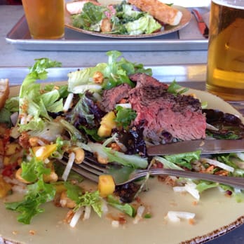 Urban Plates - Steak salad with cashews Mango jicama - New American Near Me - Dublin, California Urban Plates - Steak salad with cashews Mango jicama - New American Near Me - Dublin, California