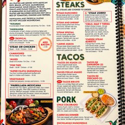 MENU 2026