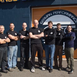 German Performance Service - The whole GPS Team from left- Peter, Chris, Keith, Marc, Alex, Nick and Rob!~