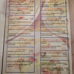 Pizzeria del Fogher - Menu 1
