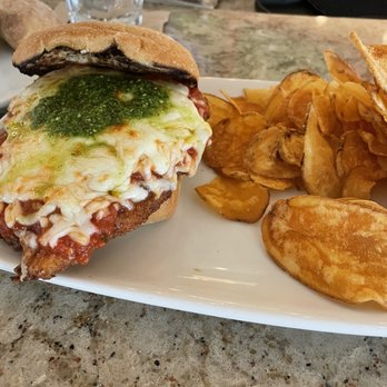 Evviva Trattoria - Chicken Parm Sandwich - Pizza Near Me - Wrentham, Massachusetts