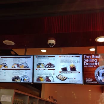 Meet Fresh - Menu board - Desserts Near Me - Irvine, California