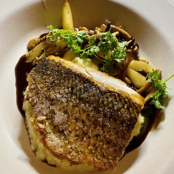 Redbird - CALIFORNIA SEA BASS - New American Near Me - Los Angeles, California