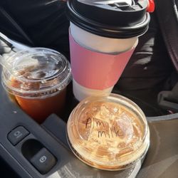 Kitchen Table Coffee & Food - Americano, ice and hot latte