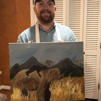 Van Go Go Paint Party - 1st time "not a painter" but dang great job not a painter! - Paint & Sip Near Me Van Go Go Paint Party - 1st time "not a painter" but dang great job not a painter! - Paint & Sip Near Me
