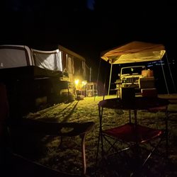 Moyers Grove Campground - By the brook.