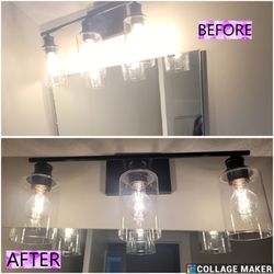 Sami's Spic-N-Span - LIGHTS
UPSTAIRS BATHROOM
