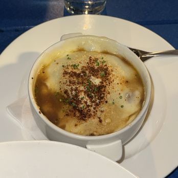 Two45 Waterfront Grille - French Onion Soup - American Near Me - Erie, Pennsylvania