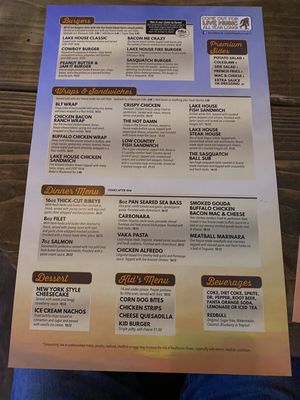 Menu photo 7 Lake house 13 Sunrise Beach, MO