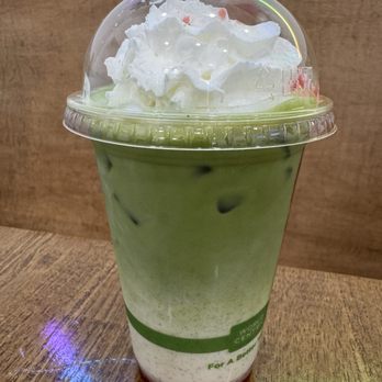 Sweet Manoa Cafe & Bistro - Strawberry Matcha - Coffee & Tea Near Me - Honolulu, Hawaii