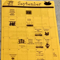 Middle Country Central School District - MCCSD Monthly Calendars