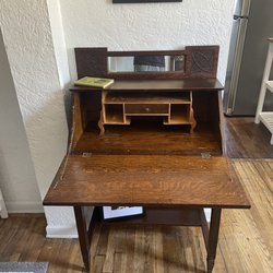 The Grove - Arts and Crafts desk. (Displayed in my house, not The Grove.)