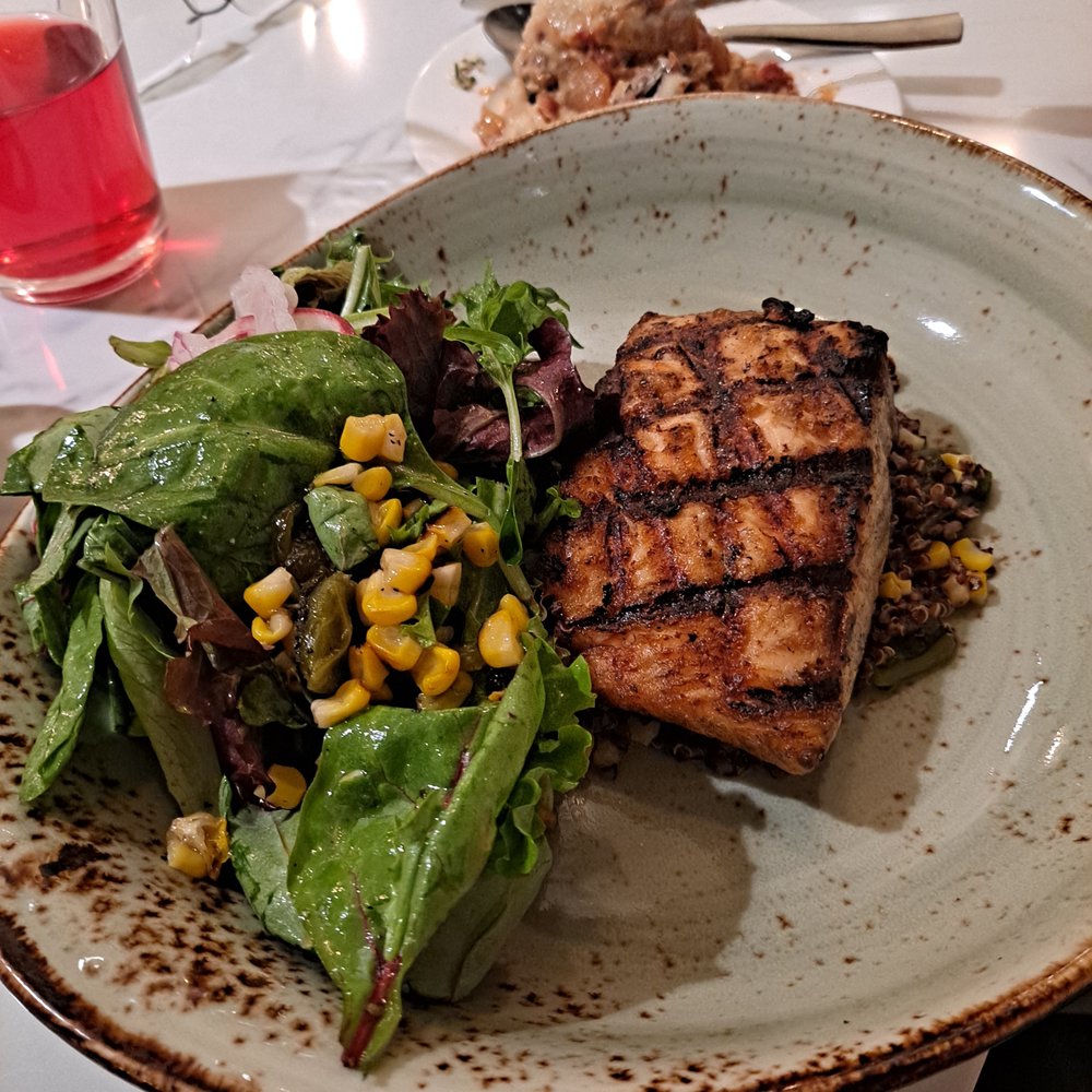 Brass Fork - The Grilled Salmon - Cafes Near Me - Henderson, Nevada Brass Fork - The Grilled Salmon - Cafes Near Me - Henderson, Nevada