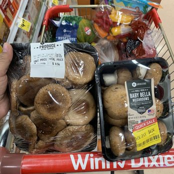 Winn Dixie - Fresh shiitake, baby bella and dried morels! - Grocery Near Me - Valrico, Florida