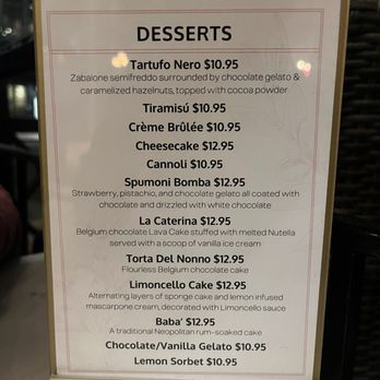 Operacaffe - Desserts - Italian Near Me - San Diego, California Operacaffe - Desserts - Italian Near Me - San Diego, California
