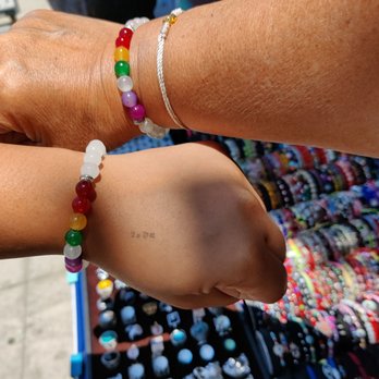 Venice Beach Boardwalk - We got matching chakra colored bracelets! - Beaches Near Me - Venice, California Venice Beach Boardwalk - We got matching chakra colored bracelets! - Beaches Near Me - Venice, California