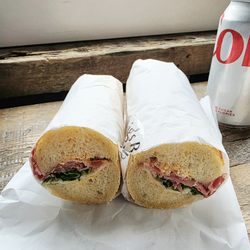 Ludvig's Chowder Cart - Ludvigs Baguette Sandwich