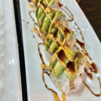 Umi Sushi & Sake - Green Bamboo Tempura Roll - Japanese Near Me - Bakersfield, California Umi Sushi & Sake - Green Bamboo Tempura Roll - Japanese Near Me - Bakersfield, California