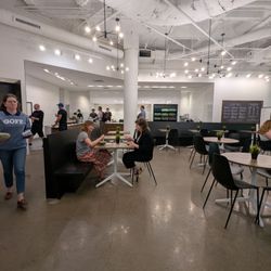 Green + The Grain - Inside area