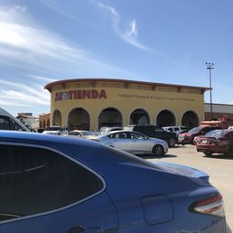 Exterior outside entrance of Mi Tienda - Houston, Texas Exterior outside entrance of Mi Tienda - Houston, Texas