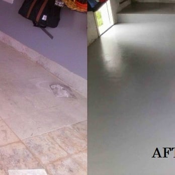 Nick Gets It Done Corp - Before & After (epoxy garage paint) - Handyman Near Me