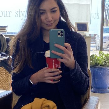 Salon Vo - Before cut. Note * I've only removed my mask for a split second for a picture (and coffee). Mask is enforced at all times at the salon. - Hair Salons Near Me - Denver, Colorado Salon Vo - Before cut. Note * I've only removed my mask for a split second for a picture (and coffee). Mask is enforced at all times at the salon. - Hair Salons Near Me - Denver, Colorado