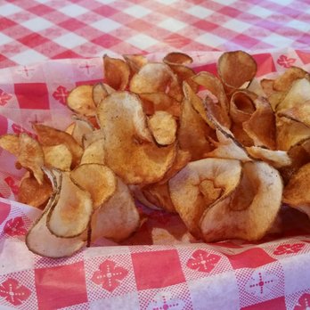 Pop's Place Bar B Q - Homemade potato chips - Barbeque Near Me - Hanceville, Alabama