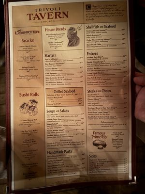 Menu photo 1 Trivoli Tavern Chicago, IL