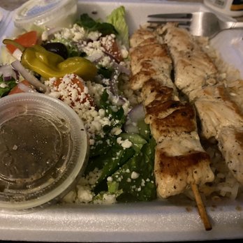 Chicago Gyros - Chicken souvlaki fabulously prepared generously served and best of both worlds chicken is grilled to perfection - Food Trucks Near Me - Monroe, Washington