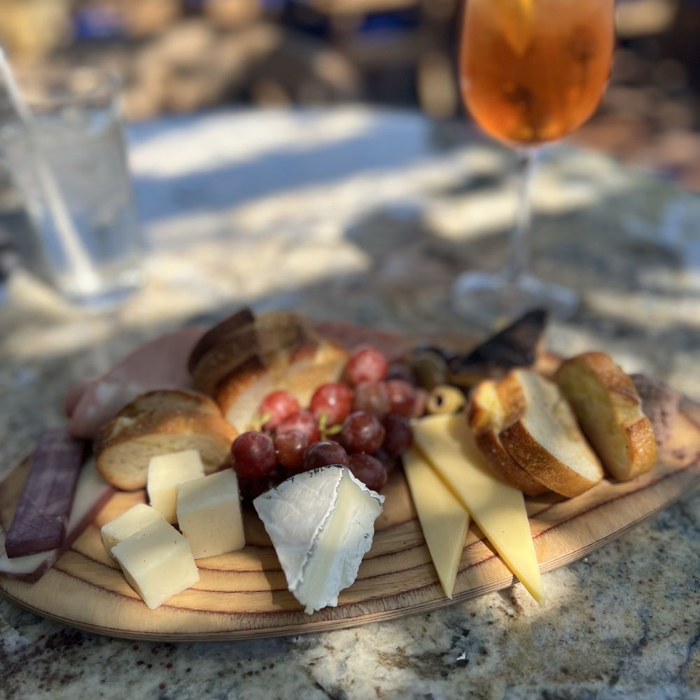 Magic Key Terrace - Magic Key Holder Dining - Bountiful Valley Charcuterie and Aperol Spritz (not on menu but full bar) - Wine Bars Near Me - Anaheim, California