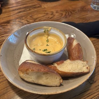 Mercer Social House - Pretzels and beer cheese appetizer - Bars Near Me - Cincinnati, Ohio Mercer Social House - Pretzels and beer cheese appetizer - Bars Near Me - Cincinnati, Ohio