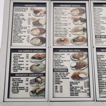 Terry's Cafe - Drive thru menu - Mexican Near Me - Stanton, California