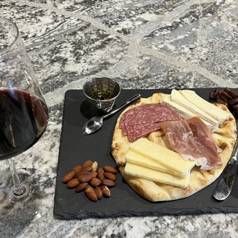 Fourk Kitchen - Folsom - Happy hour charcuterie plate. That bread is warm. - New American Near Me - Folsom, California Fourk Kitchen - Folsom - Happy hour charcuterie plate. That bread is warm. - New American Near Me - Folsom, California