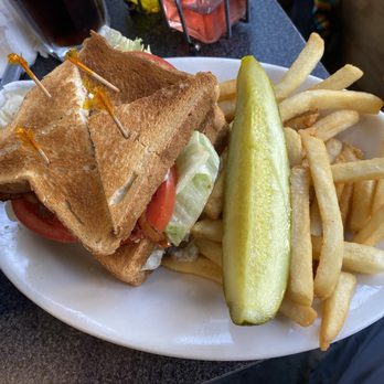 La Bonbonniere - Chicken Salad Club Sandwich - Breakfast & Brunch Near Me - New York, New York La Bonbonniere - Chicken Salad Club Sandwich - Breakfast & Brunch Near Me - New York, New York