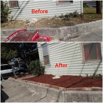 Ortega's Lawn Services & More - before and after - Lawn Services Near Me Ortega's Lawn Services & More - before and after - Lawn Services Near Me