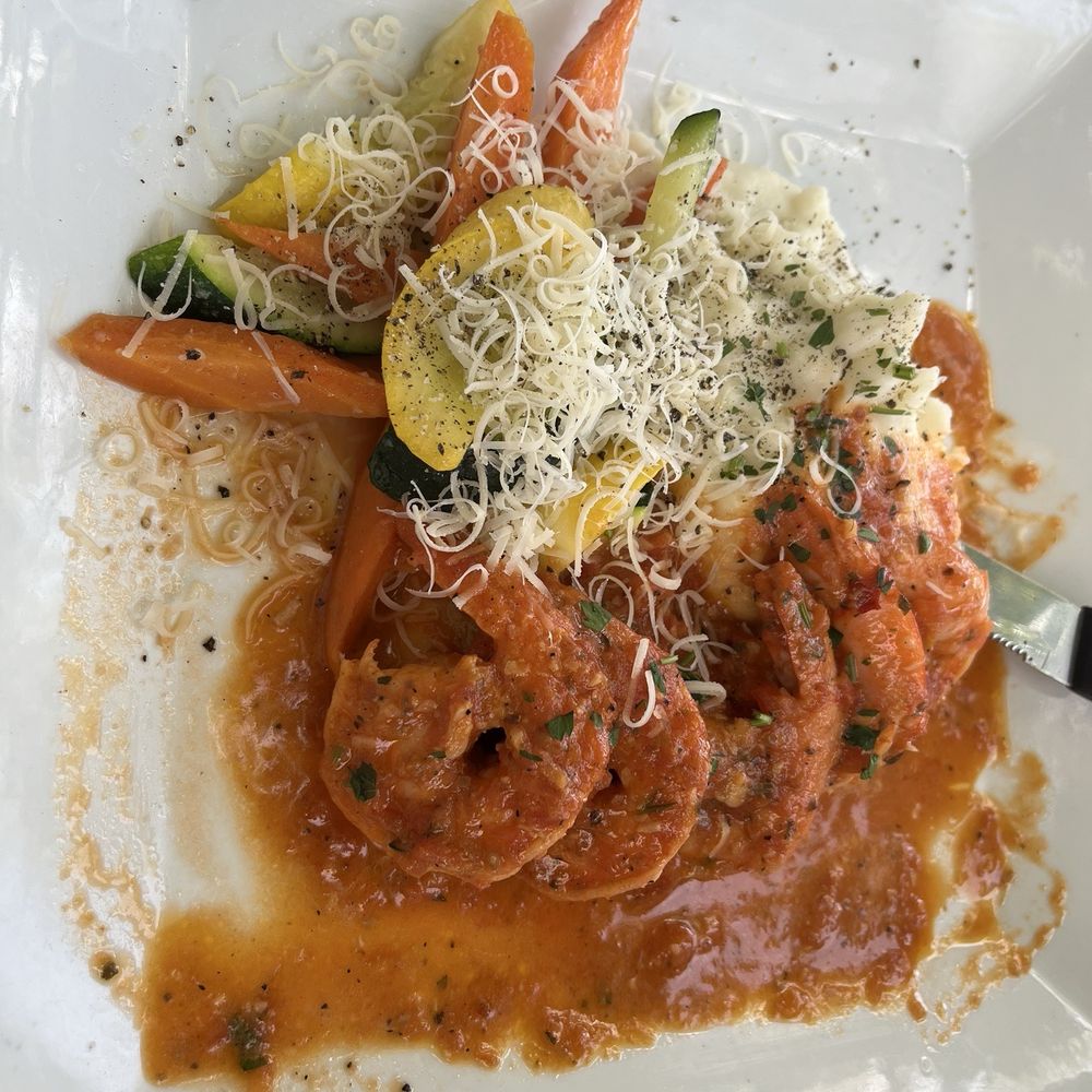Buon Appetito Restaurant - Plump shrimp, sautéed vegetables were fresh and delicious - Italian Near Me - Hayward, California Buon Appetito Restaurant - Plump shrimp, sautéed vegetables were fresh and delicious - Italian Near Me - Hayward, California