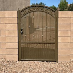 ADE Wrought Iron - Customer pedestrian gate