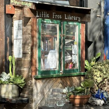Hey Neighbor Cafe - Mini library 11/1/24 - Coffee & Tea Near Me - San Francisco, California Hey Neighbor Cafe - Mini library 11/1/24 - Coffee & Tea Near Me - San Francisco, California