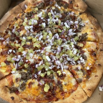 Piccini - Bacon, cheeseburger pizza - Pizza Near Me - Ocean City, New Jersey Piccini - Bacon, cheeseburger pizza - Pizza Near Me - Ocean City, New Jersey