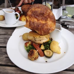 Sunday Roast, Corn fed chicken supreme £13.95