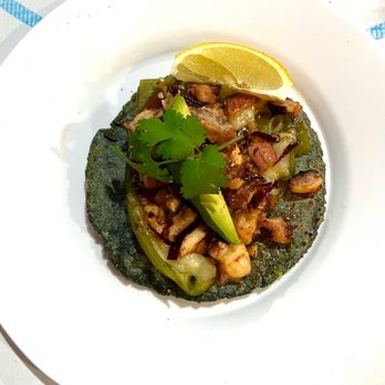  Baja Fria - Octopus taco with a California chili and cheese - Seafood Near Me - Cabo San Lucas, BCS